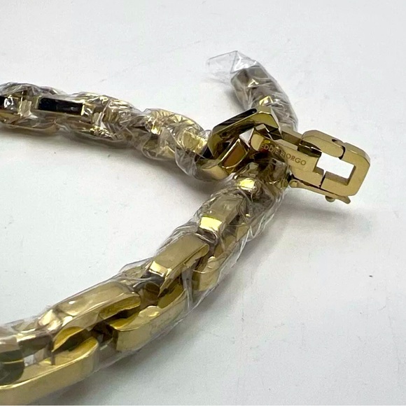 Eddie Bordo NIP Supra Link 17” Gold Necklace - Picture 5 of 7